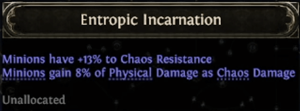 poe 2 entropic incarnation